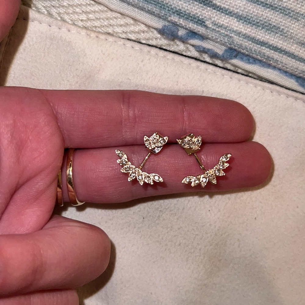 Alter’d State Rose Gold CZ Earrings